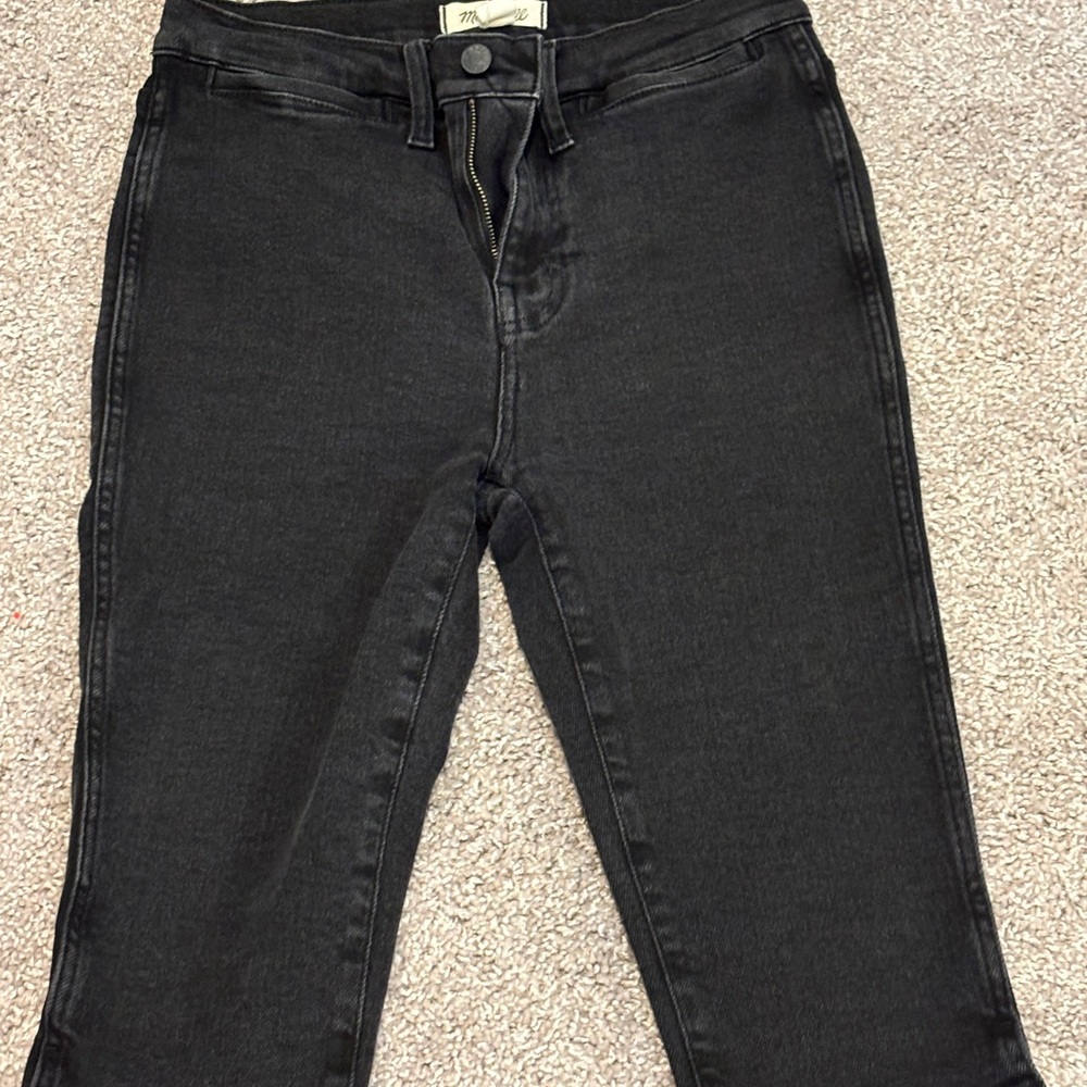 Madewell Women's Dark Capri Jeans